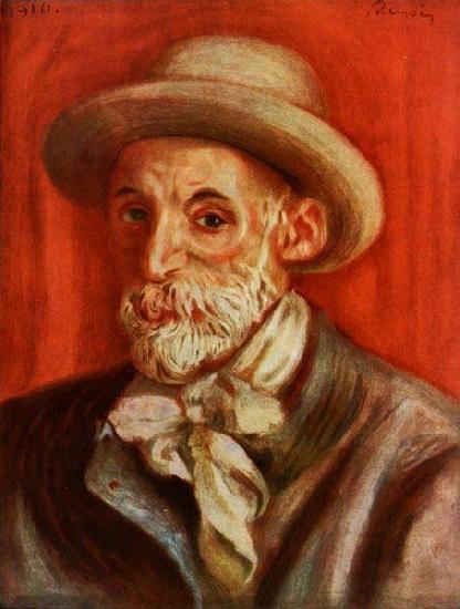 Pierre-Auguste Renoir Self portrait, 1910